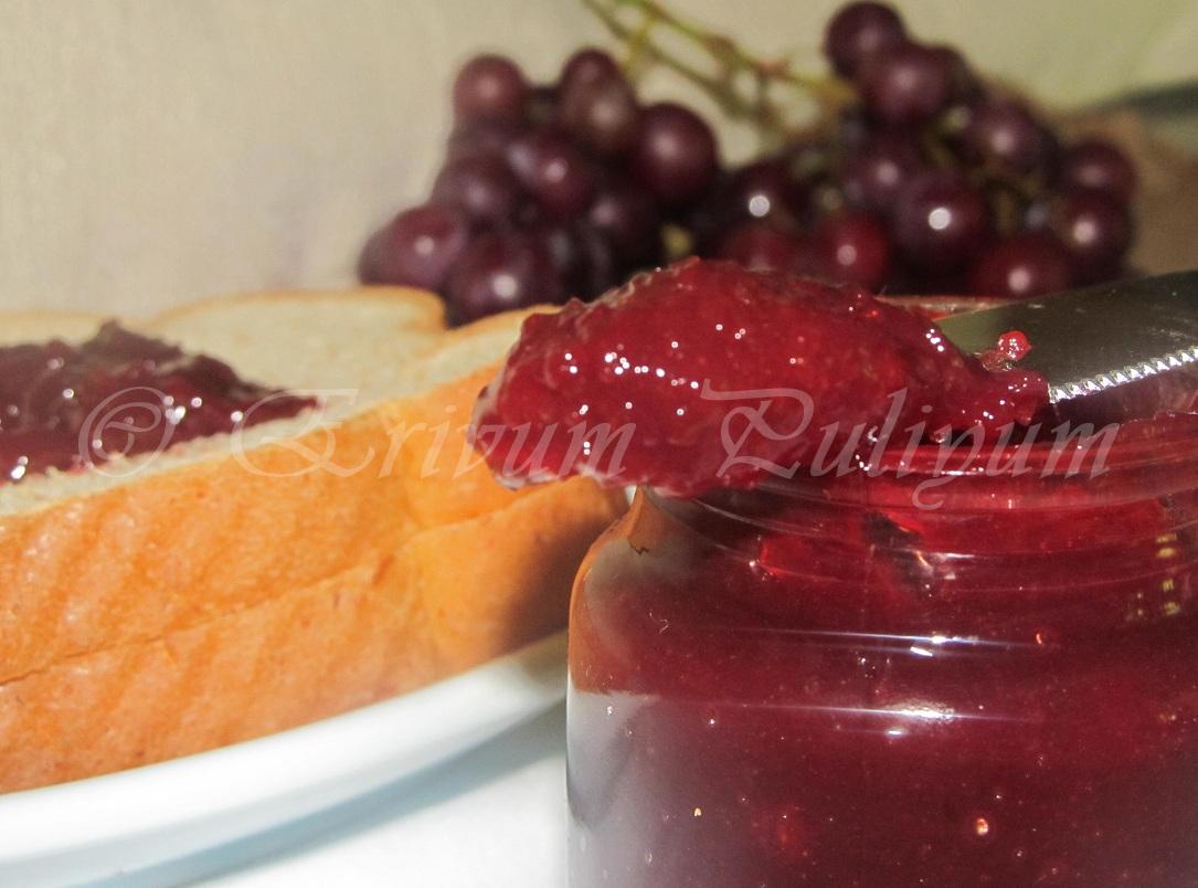Erivum Puliyum Homemade Grape Jam
