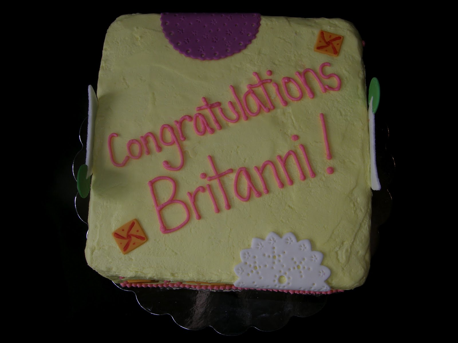 Mrs. Lydia s Kitchen: Mexican Wedding Shower Cake