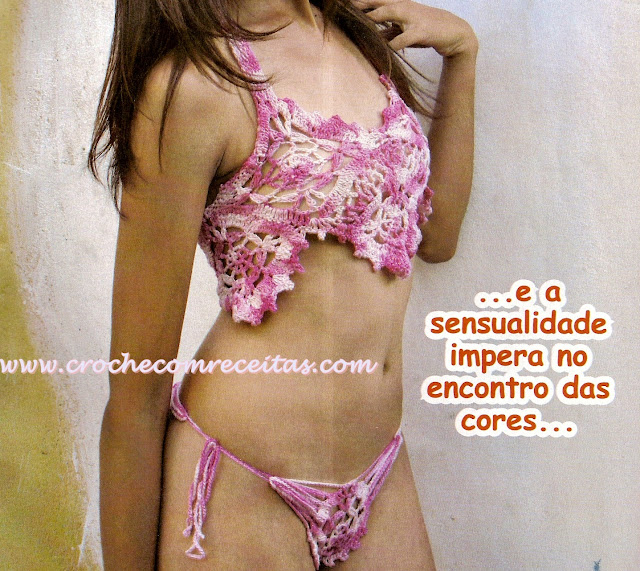 biquini em croche square com receitas em croche
