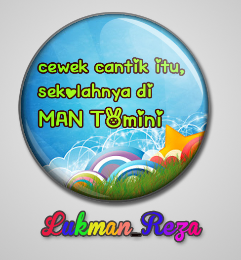 Desain PIN MAN TOMINI