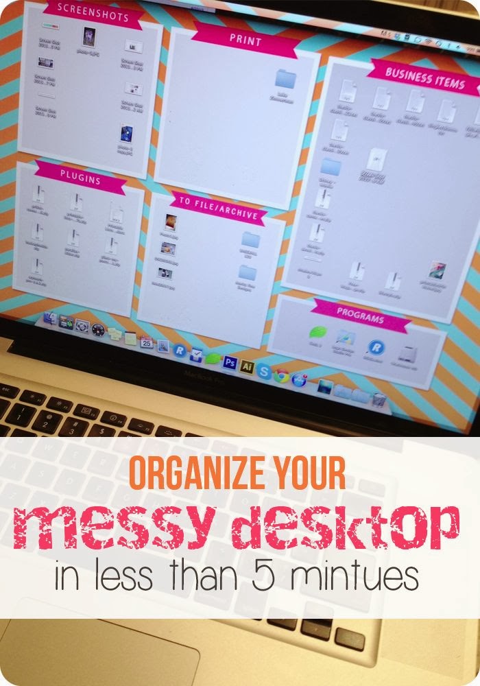How to organize your computer desktop