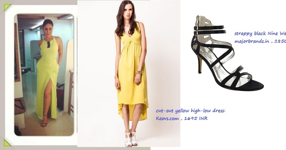 Get The Look .. Kareena Kapoor In Yellow