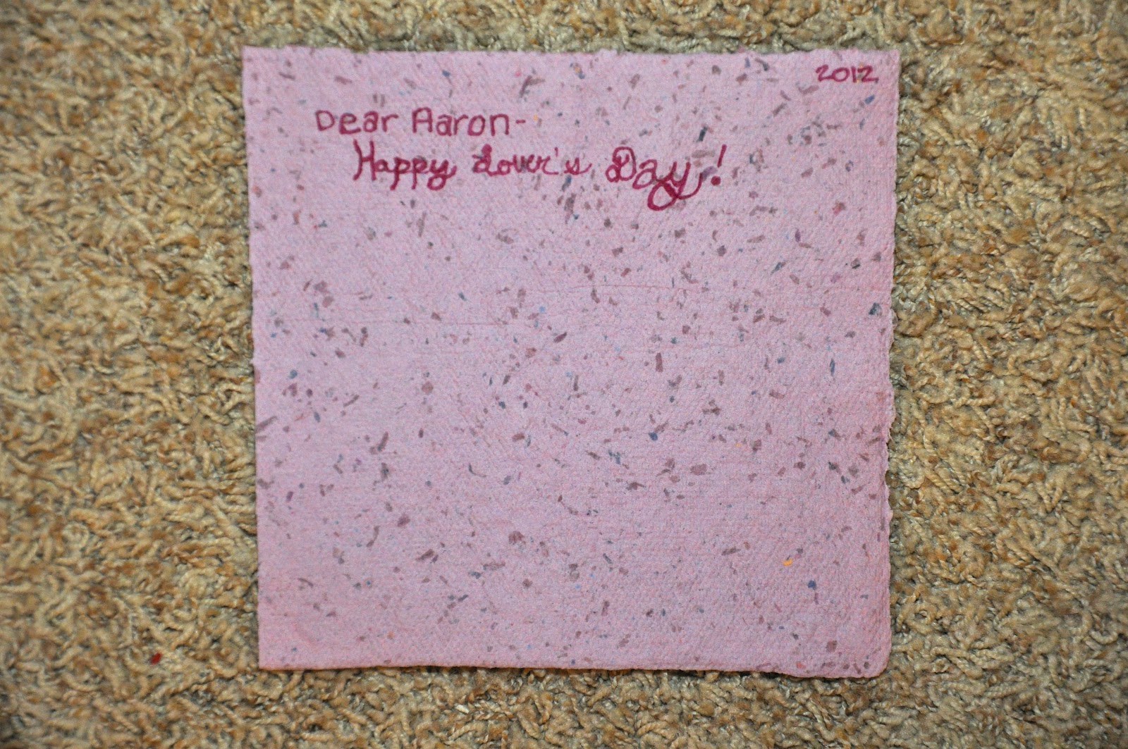 365 Days of DIY: Valentine's Day Card