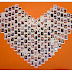 Wall art γιγαντιαία καρδιά από αγαπημένες φωτογραφίες
