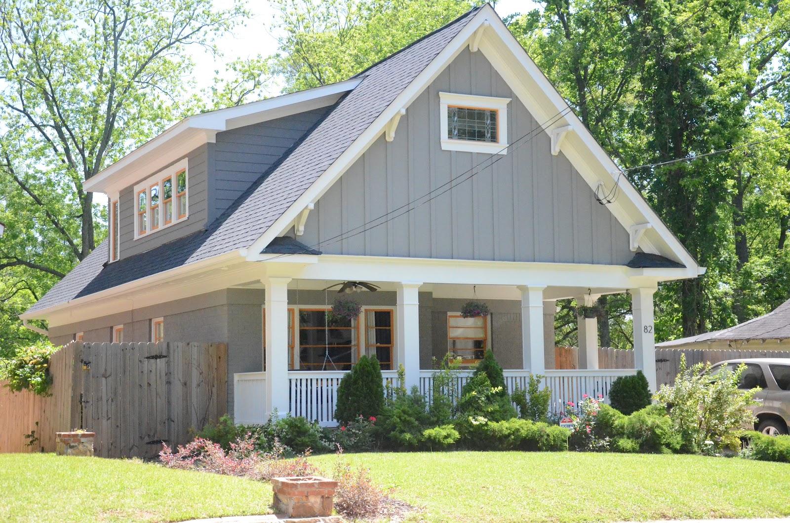 Dovetail Gray Exterior Paint for Large Space