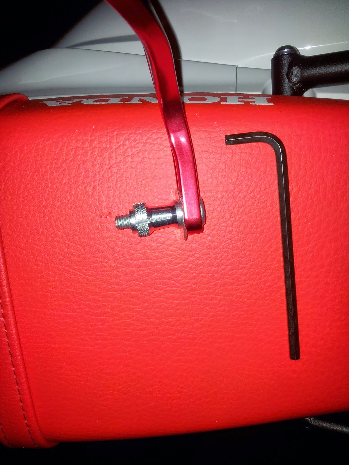 Honda CRF250L Installing ZETA hand guard on Honda CRF250L