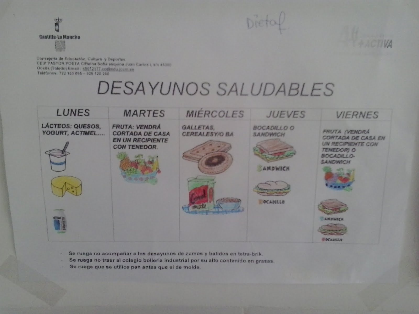 DESAYUNOS SALUDABLES