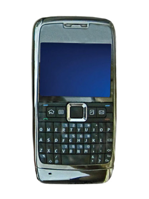 a single black cell phone
