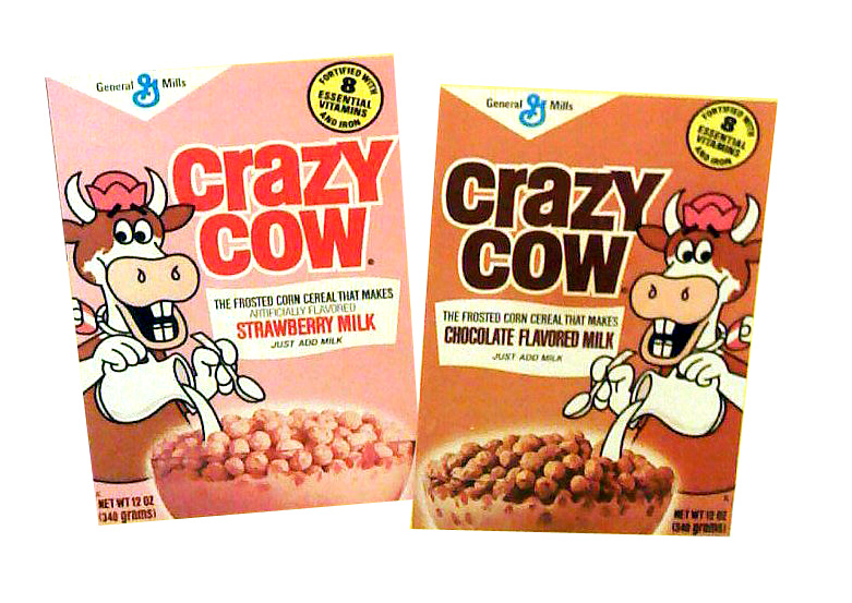 From the Cereal Aisle: Crazy Cow.