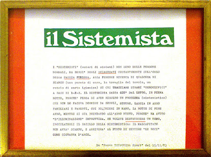 IL SISTEMISTA - 1983
