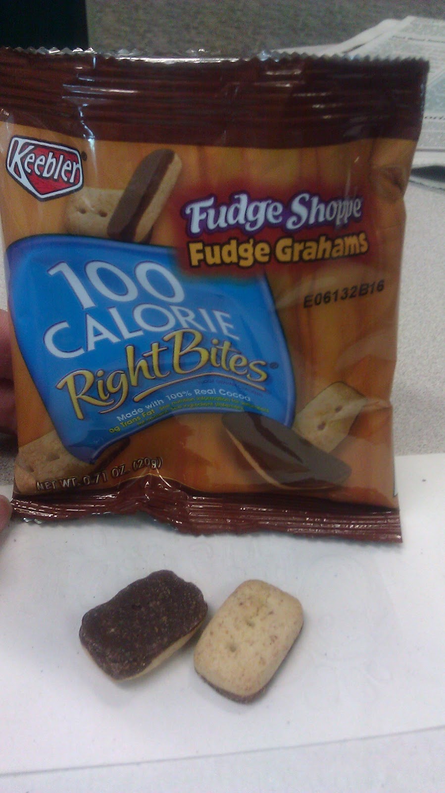 CafeTime4Mom 100 Calorie Snack Right Bites Fudge Shoppe Fudge