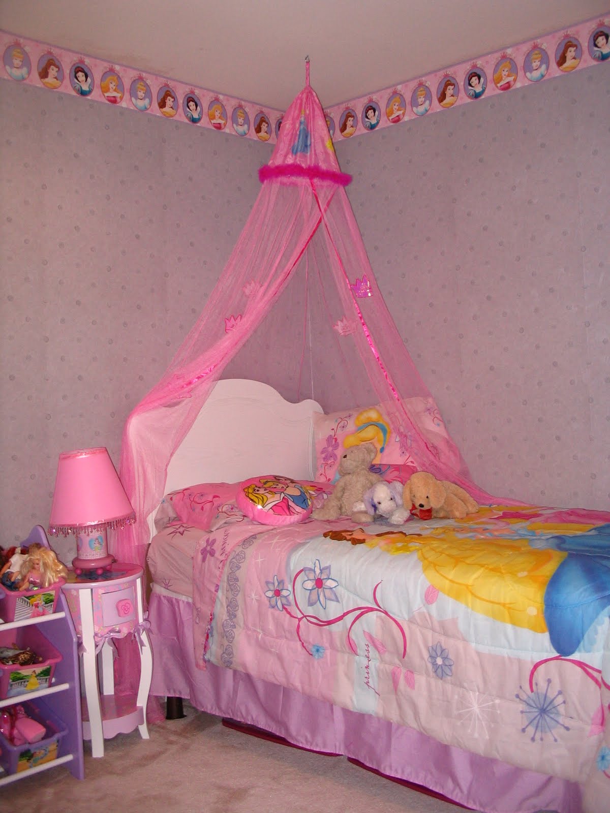 disney princess canopy bed