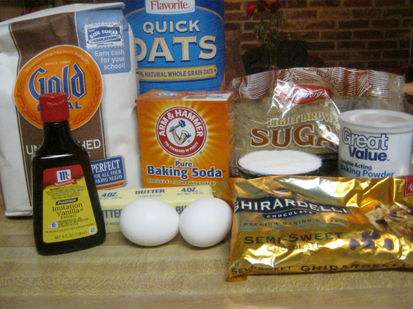 Walker Whims Oatmeal Chocolate Chip Cookies