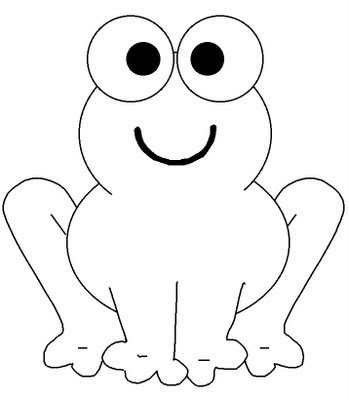 Mi colección de dibujos: ♥ Sapos para pintar ♥