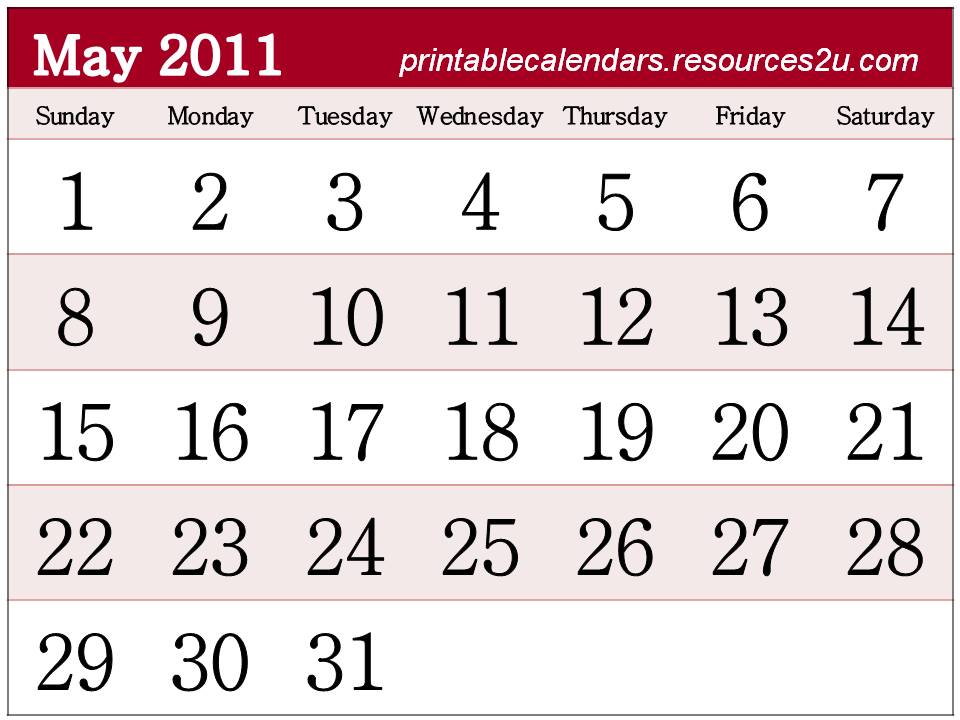 2011 calendar may. april and may 2011 calendar