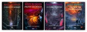 Todos os quatro livros da serie Maze Runner 