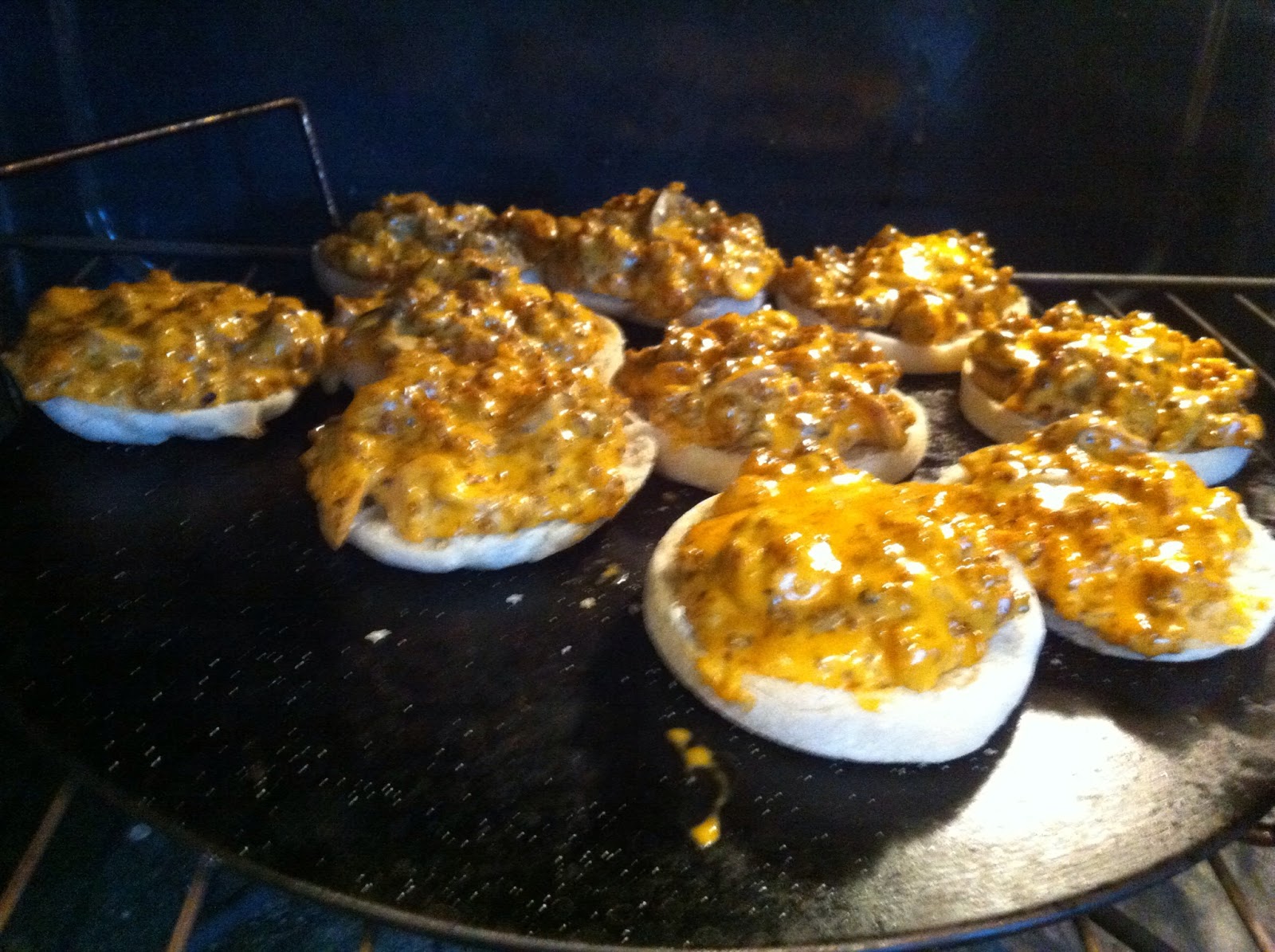 Passionista Sausage and Cheese English Muffins