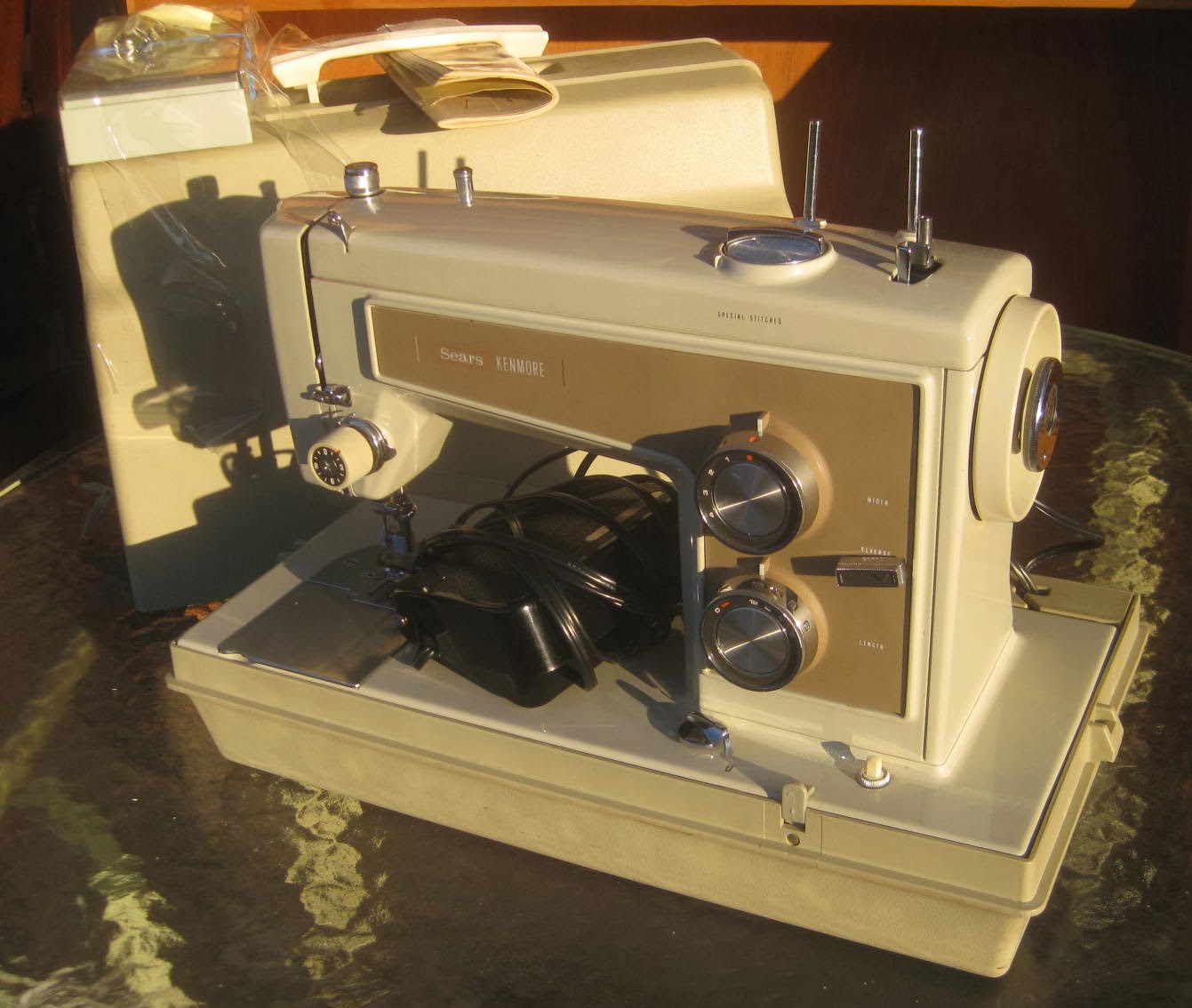 UHURU FURNITURE & COLLECTIBLES: SOLD - 1960s Kenmore Sewing Machine - $50