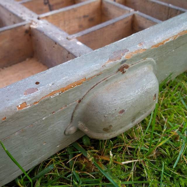 dettaglio vecchio cassetto