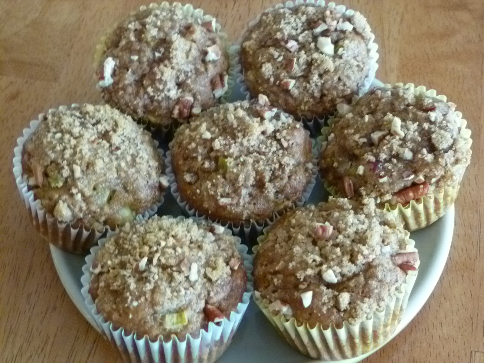 GlutenFree Kitchen Fun GlutenFree Rhubarb Muffins