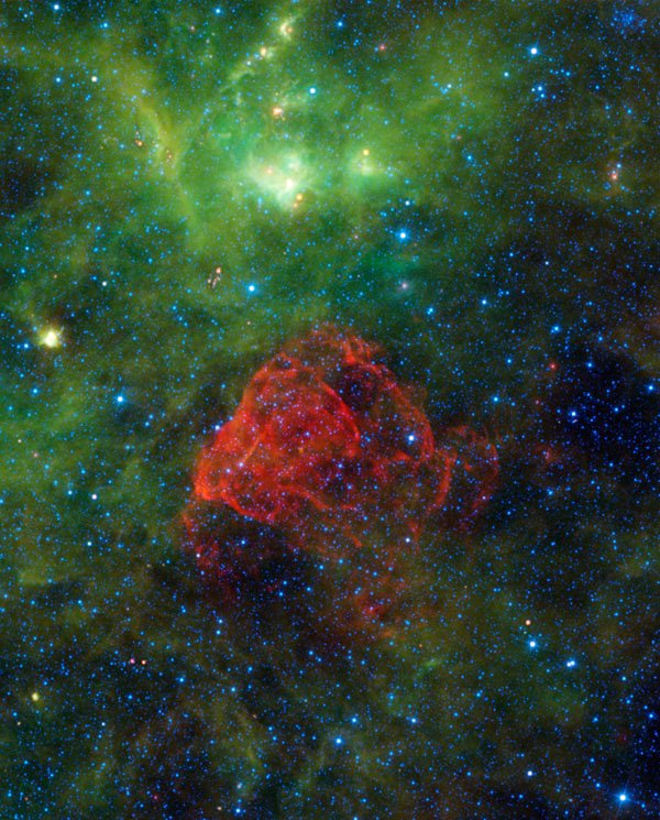 67 Not Out The Red Rose Seen In Space
