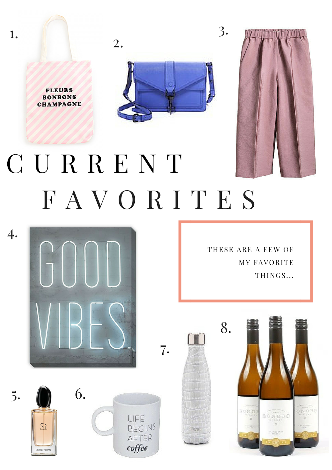 Current Favorites, Beauty, Fashion, Interior Design, Project Soiree