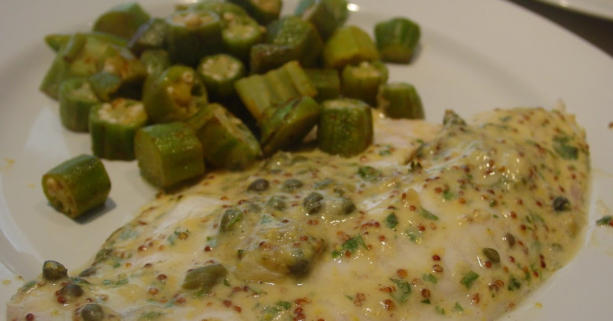 The Dirty Floor Fast 15 Minute Dinner Mustard Caper Baked Tilapia