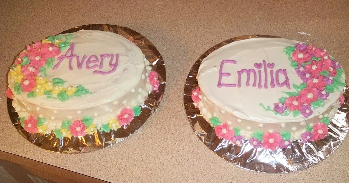 Twin Birthday Cakes