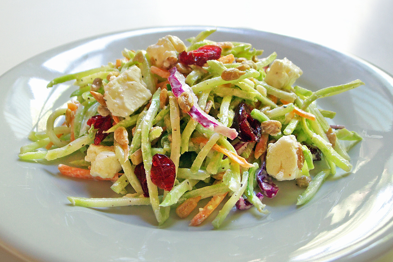 Cooking Weekends Broccoli Slaw Salad