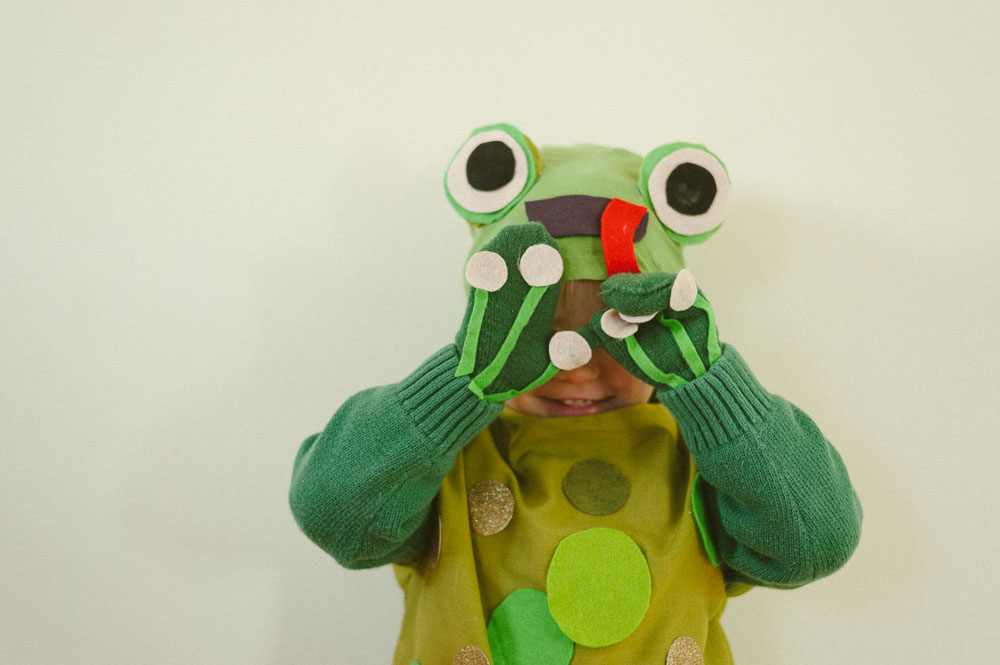 Living the Swell Life little boy frog costume