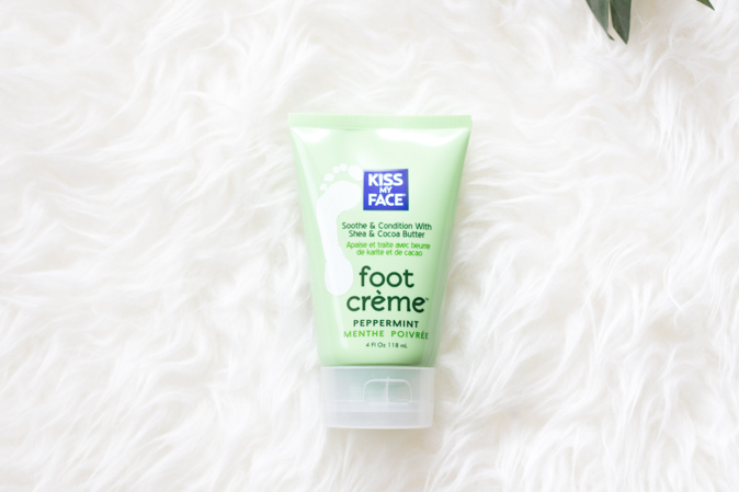 kiss my face peppermint foot creme cream review