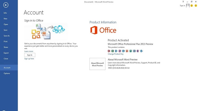 Microsoft Office 13 Professional Plus 15 0 5172 1000 Sp1