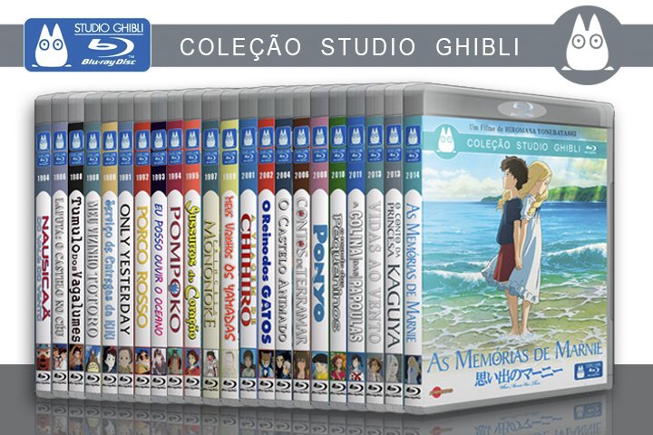 Coleção Filmes do Studio Ghibli