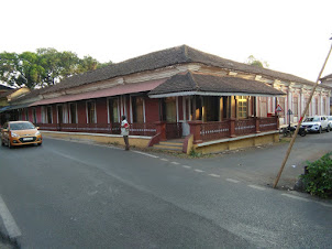 Portuguese style houses in Margao in Goa.