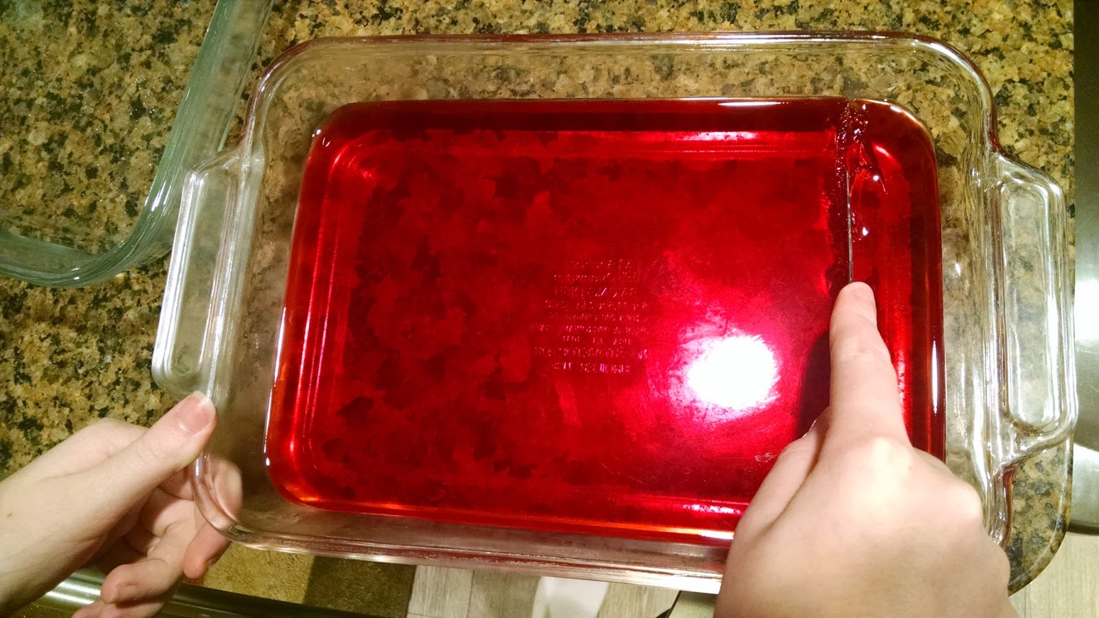 Must Run in the Family Stained Glass Christmas Gelatin