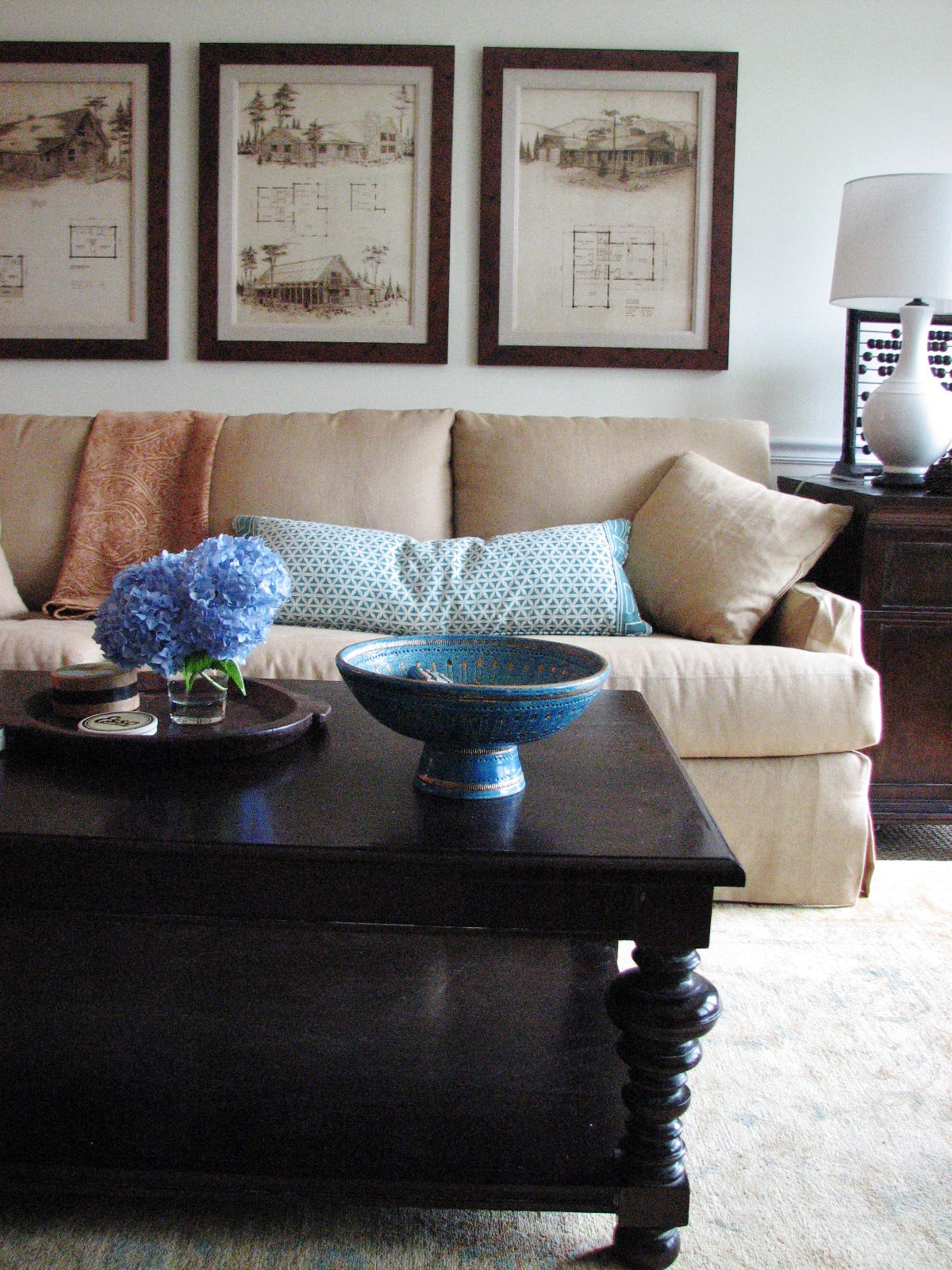 Pure Style Home: Client Family Room Sneakity Peek & a message from the ...