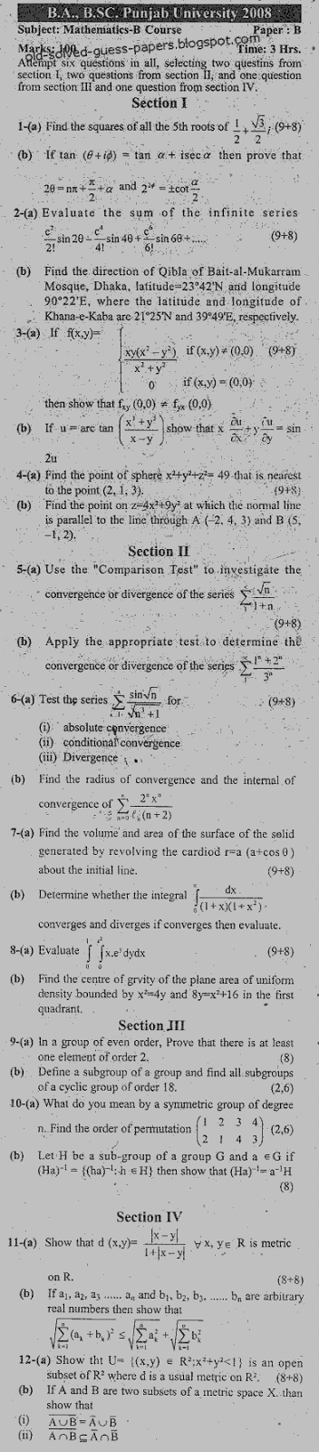 Course paper