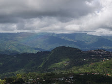 Rainbow and View from Santiago De Puriscal