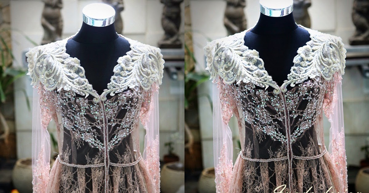 baju pengantin dusty pink 