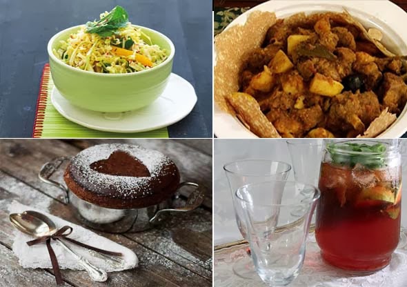 غداء اليوم | ثريد باللحم + سلطة الملفوف والبرتقال والفجل + شاي الليمون بالتوابل + سوفلية الشوكلاتة على طريقة الشيف توماس كيلر 