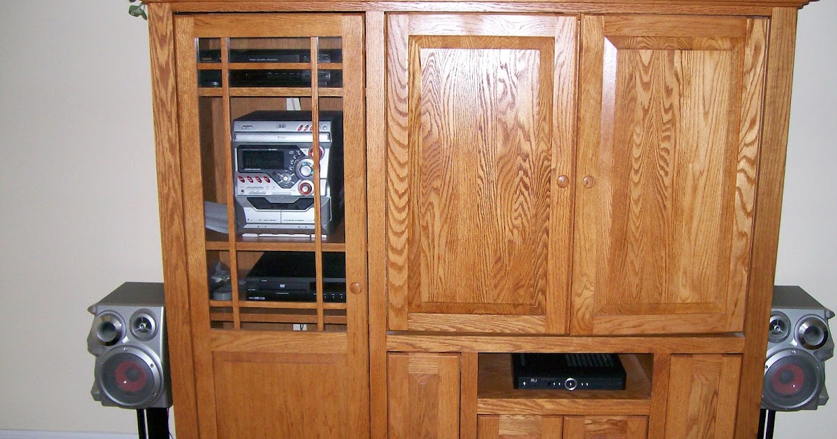 OCALA HARDWOODS & SAWMILL BY ROBERT ROSS OF WOOD CRAFTING WOODWORKS ENTERTAINMENT CENTER MAKEOVER