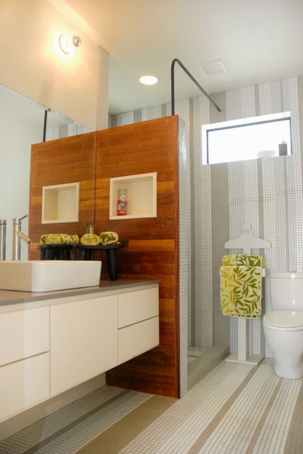 Hogares Frescos: 21 Baños Elegantes Decorados con Azulejos con Patrones