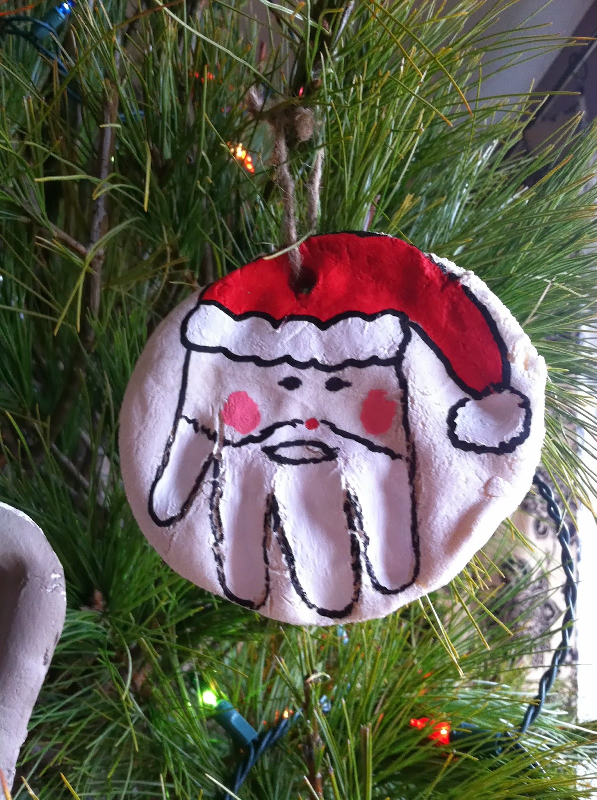 Burlap and Bananas Homemade Dough Christmas Ornaments!