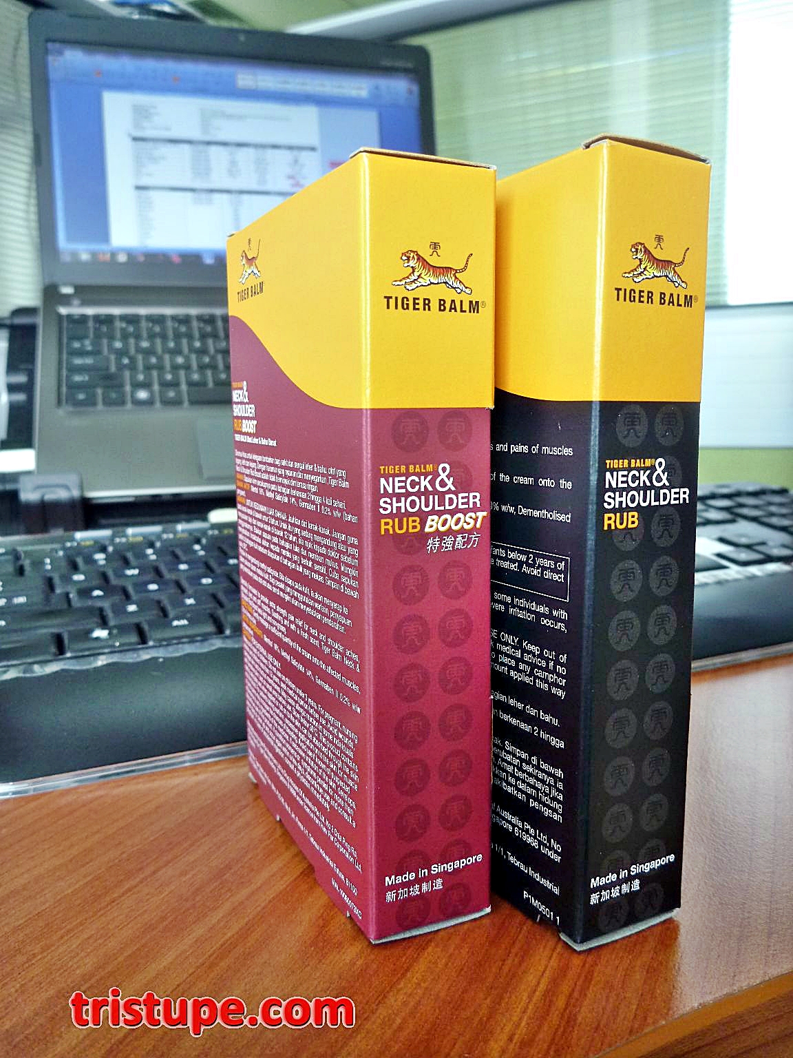 Tiger Balm : Neck & Shoulder Rub Review ~ TRISTUPE.COM