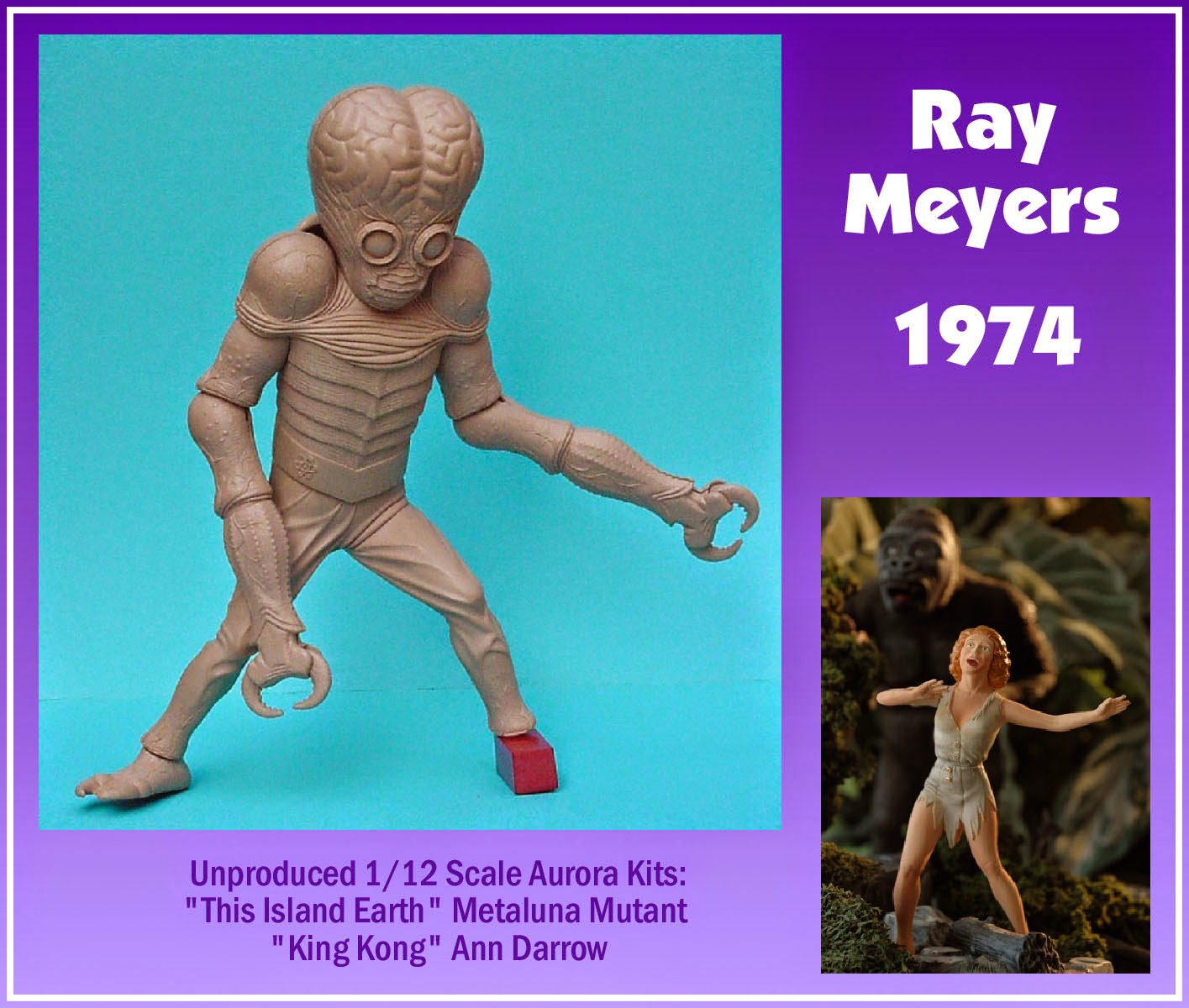 Scale Model News RAY MEYERS, A TALENTED SCULPTOR BEHIND AURORA FIGURE KITS