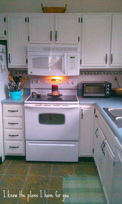 I Know The Plans I Have For You I Ve Painted The Counter Tops