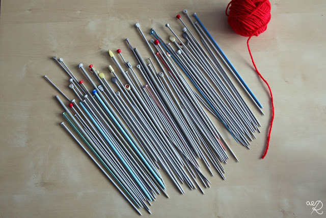 knitting needles sh