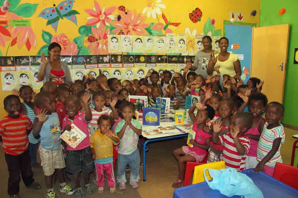 faces around cape town Surprise for AGAPE Creche and Daycare Centre