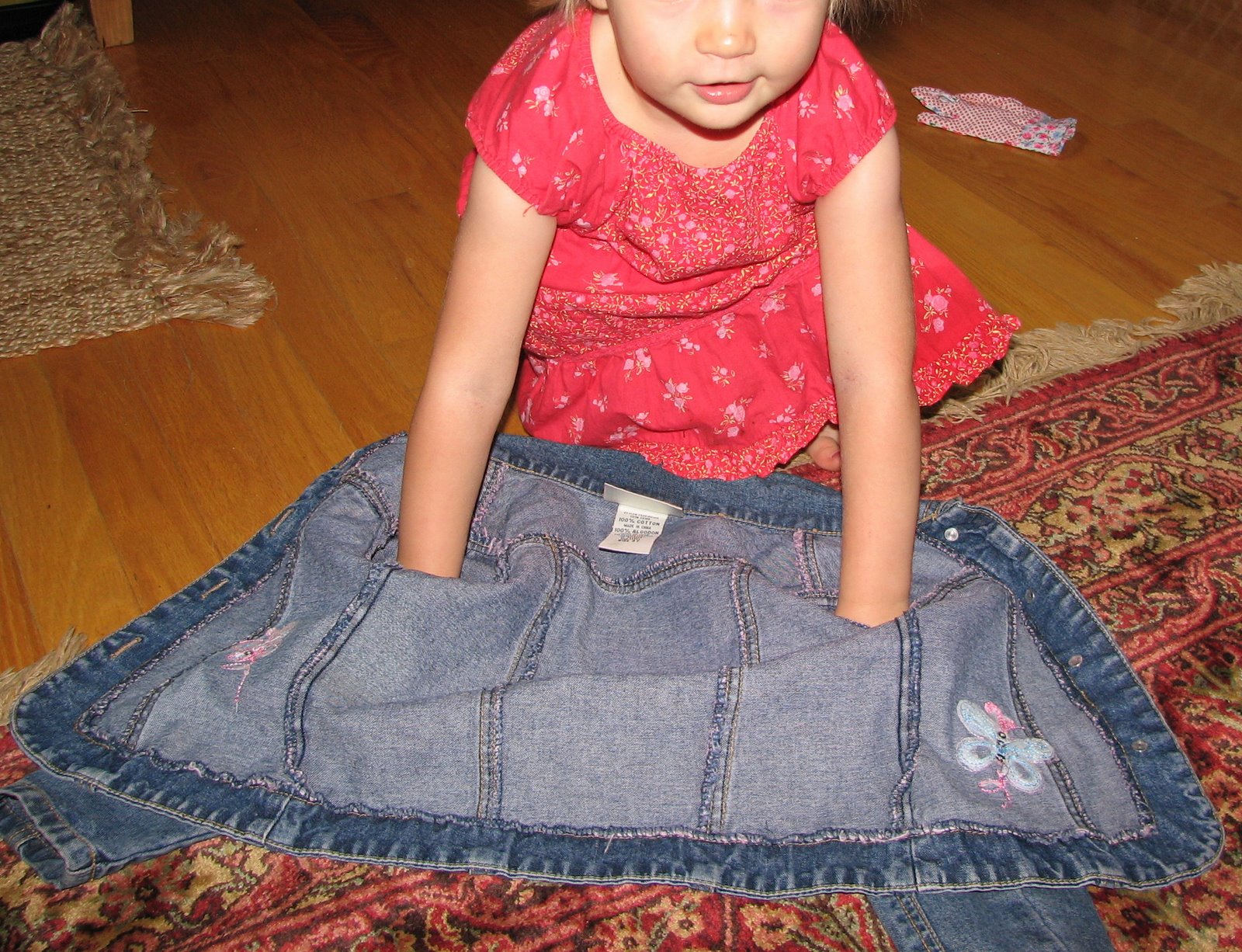 At Home with Montessori The coat flip