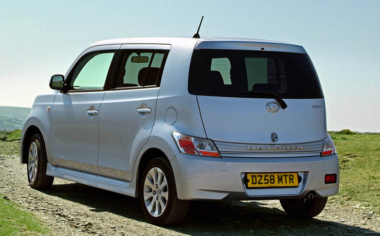 Daihatsu Materia miniMPV went on sale in the UK in July 2008 with 